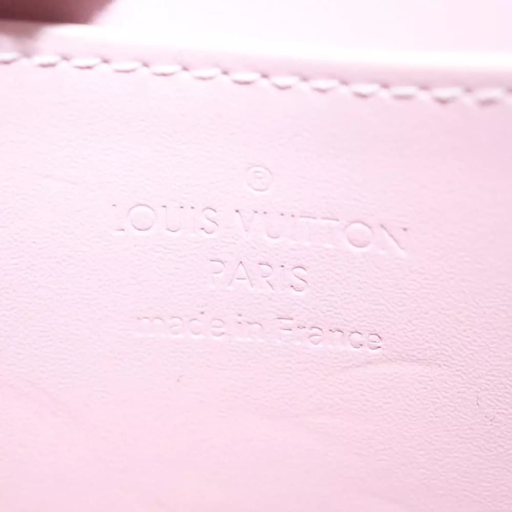 Louis Vuitton Vernis Rayures Zippy Coin Dune Pink Stripe Compact Card Zip Wallet - Thumbnail 11