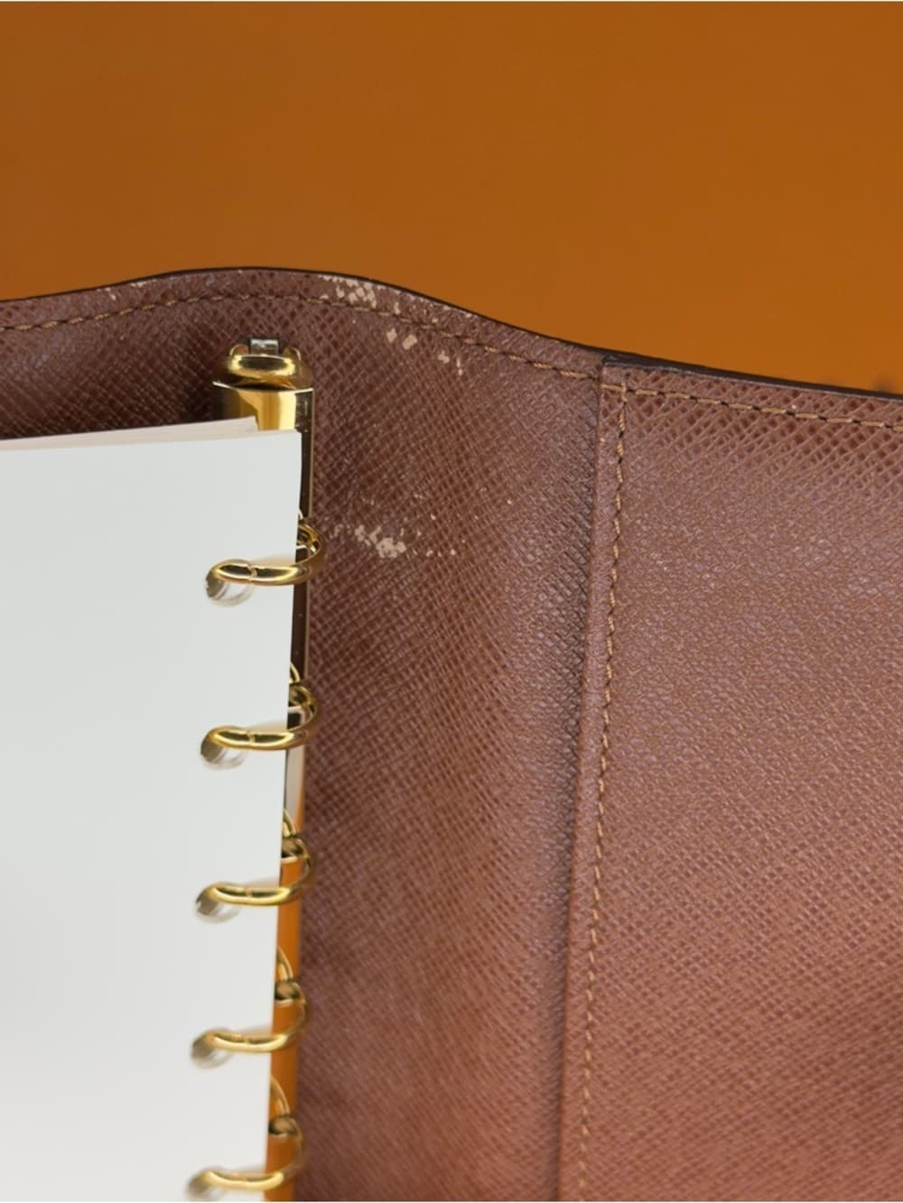 Louis Vuitton PM Agenda Brown Monogram Canvas Planner Organizer Notebook Cover - Thumbnail 10