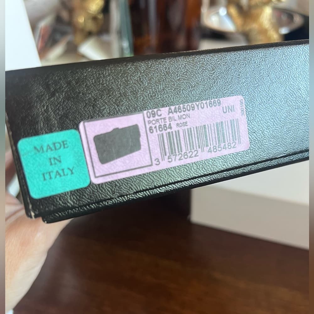 CHANEL Rose Empreinte Leather Wallet with Box and Card - Thumbnail 16