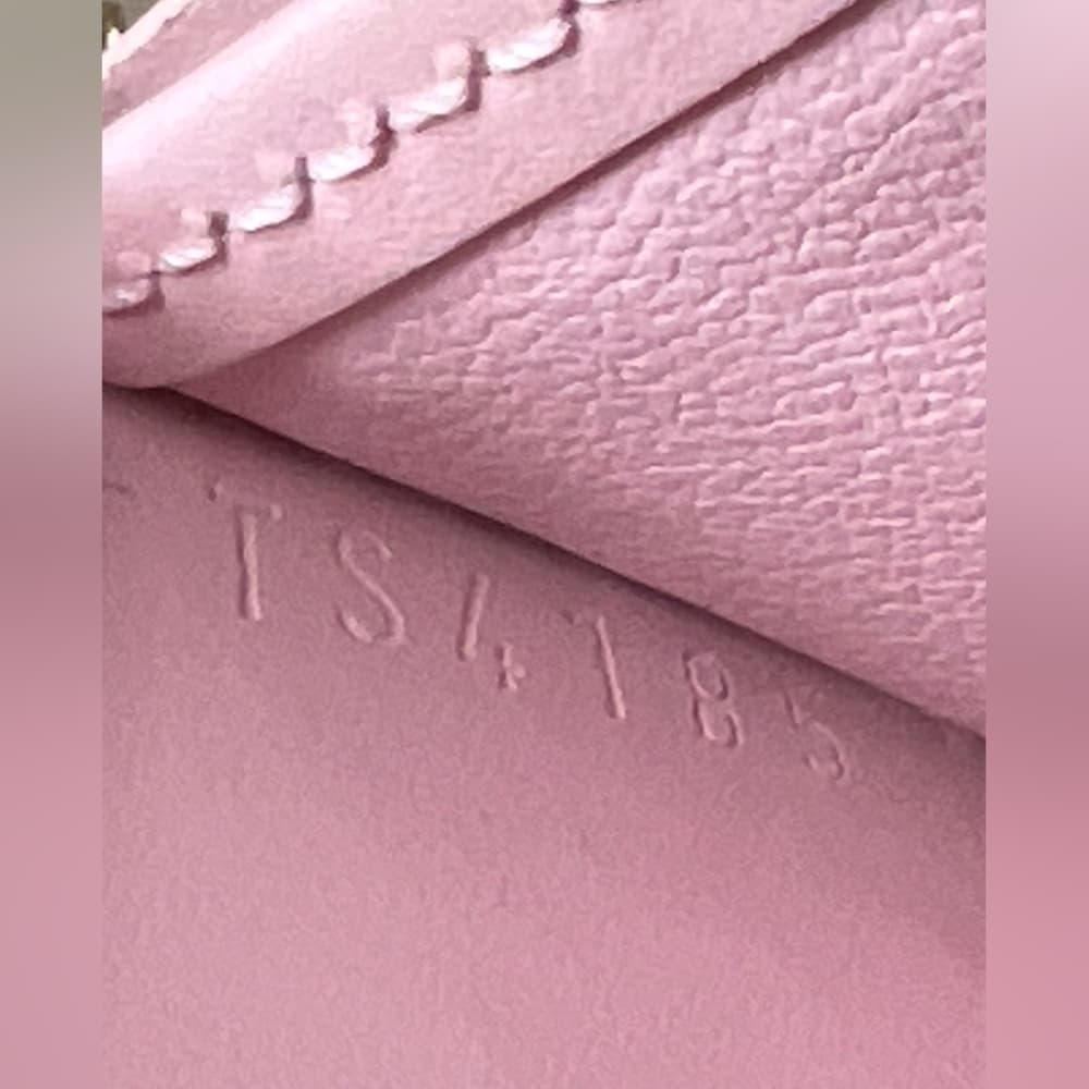 Louis Vuitton Vernis Rayures Zippy Coin Dune Pink Stripe Compact Card Zip Wallet - Thumbnail 15