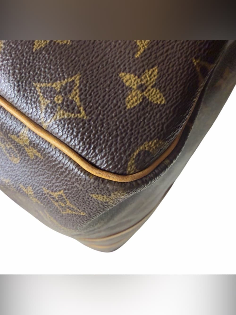 Louis Vuitton KEEPALL 60 Monogram VINTAGE Weekend Duffle Travel Bag + INSERT 🤩 - Thumbnail 9