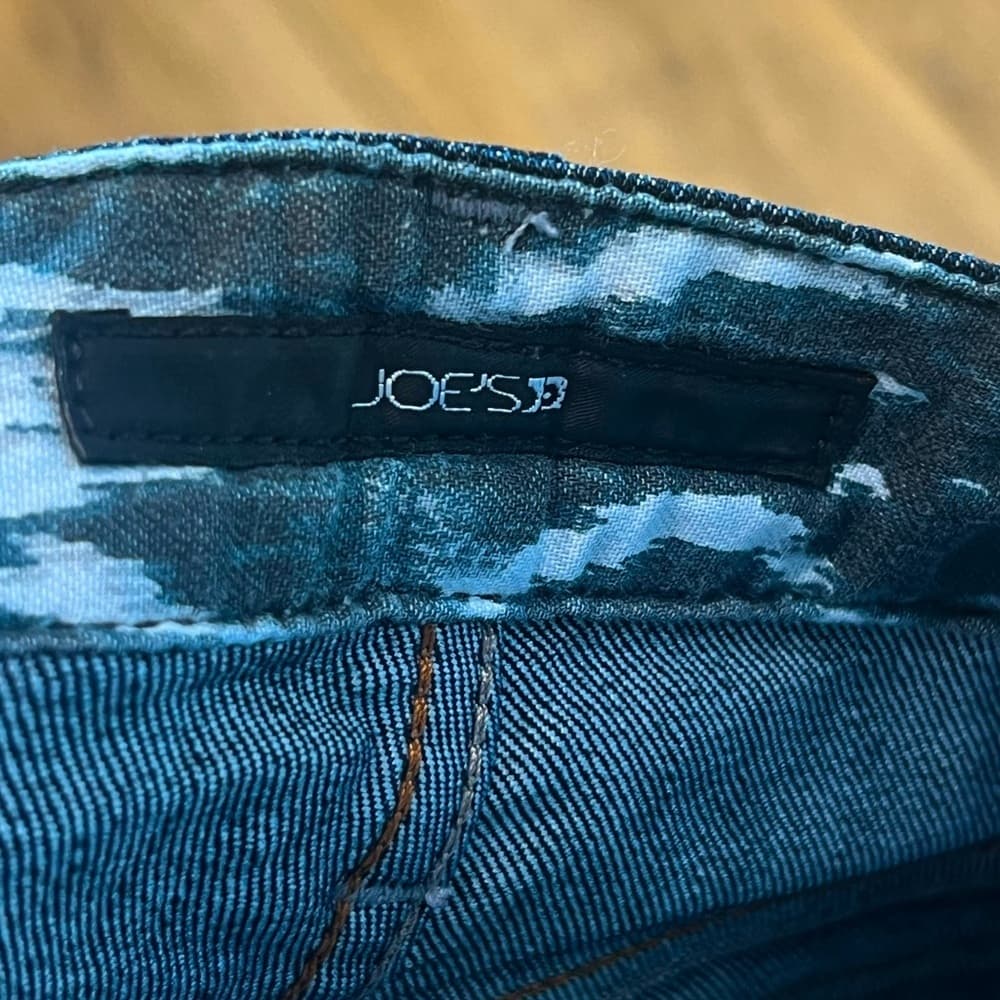 EUC 🎉 JOE’s Jeans ROCKER Dark Blue Long Low Waist Denim Blue Jeans W 29 L 34 - Thumbnail 6