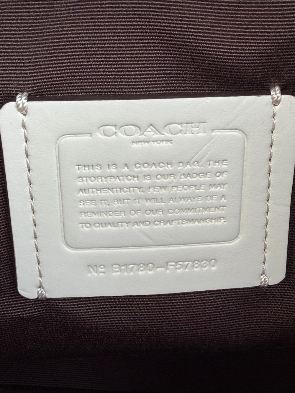 Coach Signature Canvas Mini Kelsey Satchel Beige White Leather Crossbody bag - Thumbnail 13
