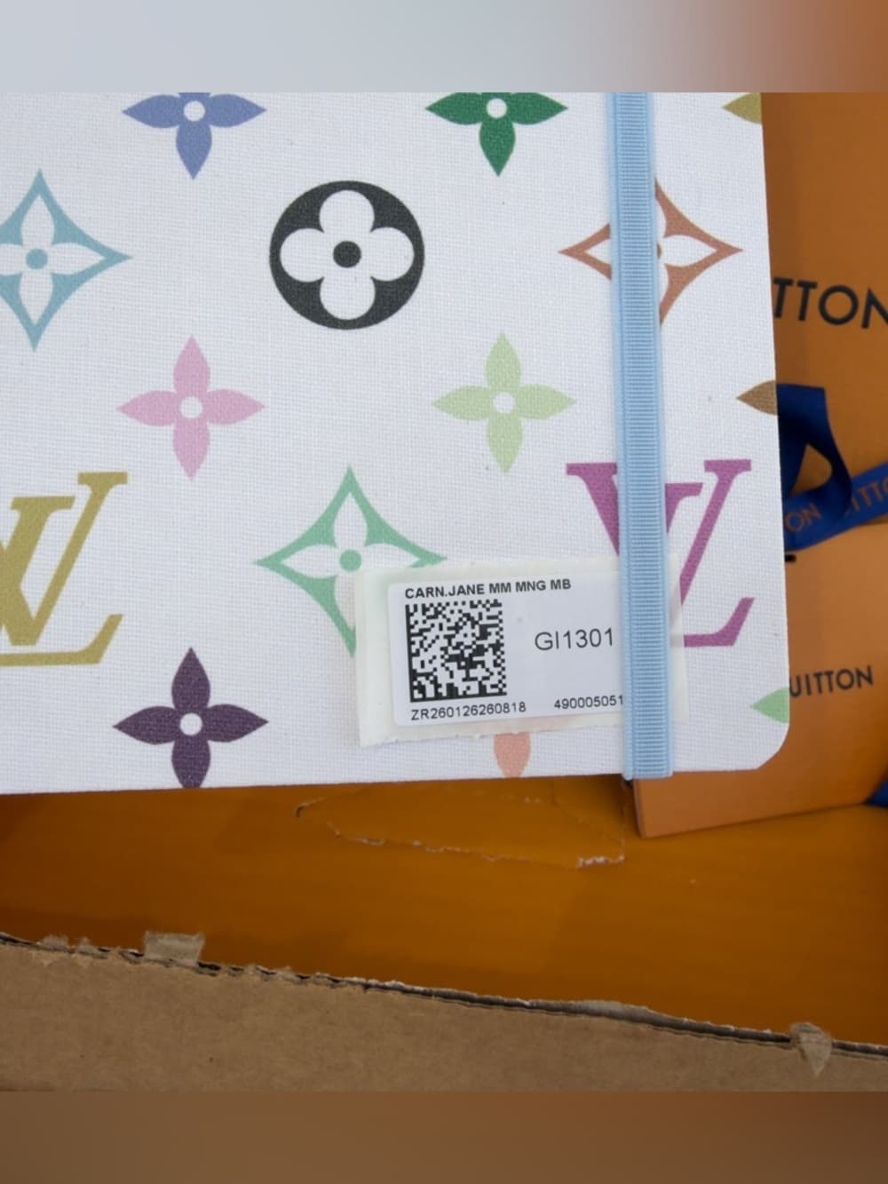 Louis Vuitton Murakami Monogram Multicolor Jane Notebook MM Limited Edition NEW - Thumbnail 10