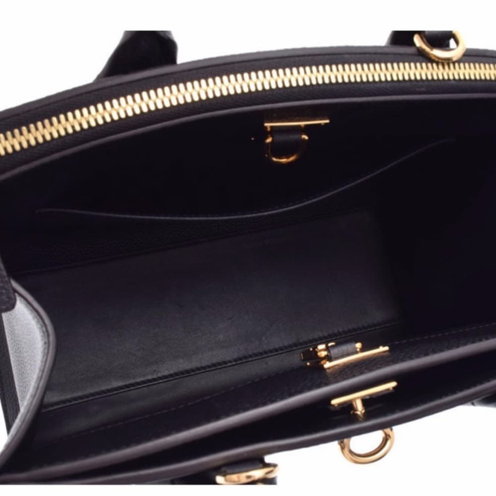 Louis Vuitton Taurillon Black Grained Leather City Steamer PM Lock Key RFID COA - Thumbnail 11