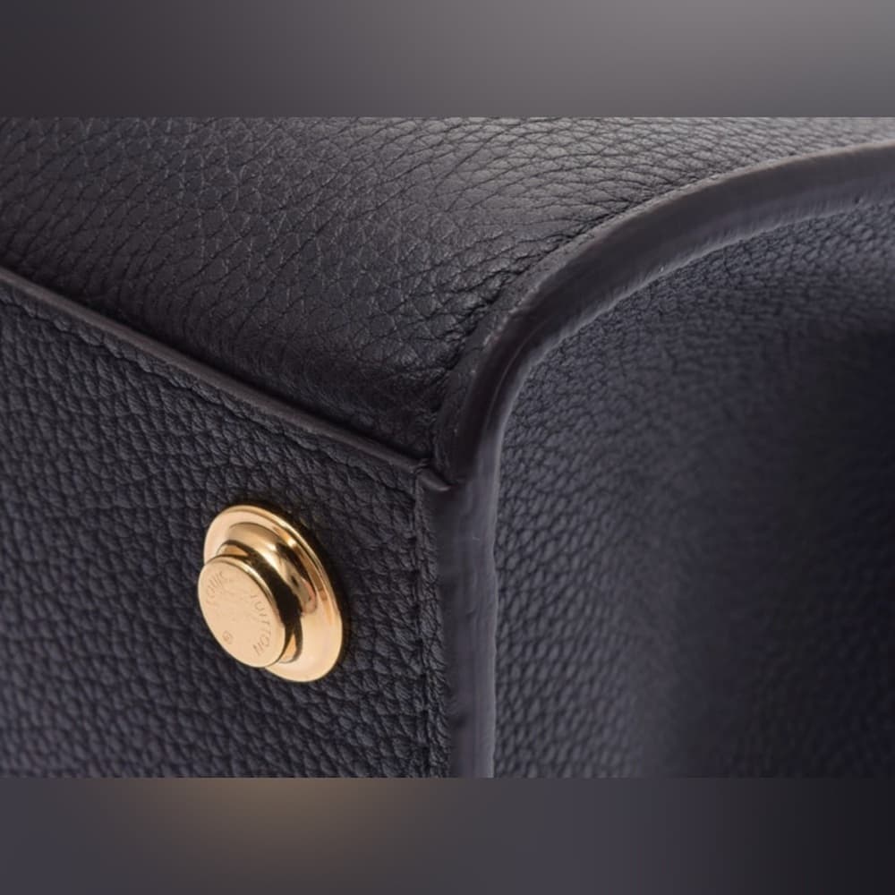 Louis Vuitton Taurillon Black Grained Leather City Steamer PM Lock Key RFID COA - Thumbnail 13