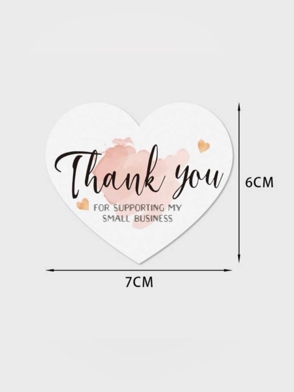 150 Thank You Heart Cards – 5 Beautiful Designs Best Value Bulk Set 💕 - Thumbnail 8