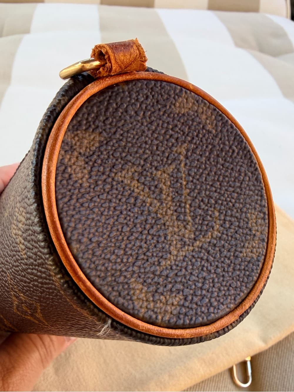 Louis Vuitton Baby Papillon 15 canvas and patina on Vachetta beautiful READ LIST - Thumbnail 12