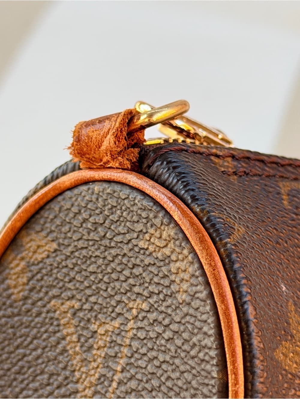 Louis Vuitton Baby Papillon 15 canvas and patina on Vachetta beautiful READ LIST - Thumbnail 14