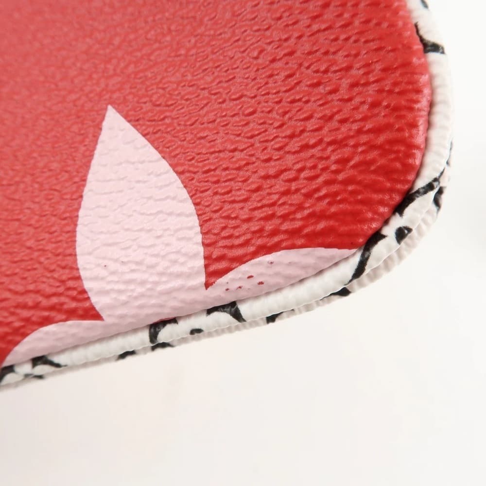 Louis Vuitton GIANT Monogram Red Pink Double Zip Pochette LIMITED EDITION Bag - Thumbnail 15