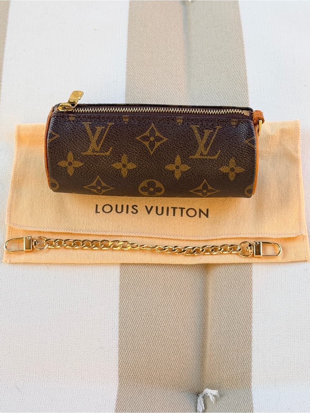 Louis Vuitton Baby Papillon 15 canvas and patina on Vachetta beautiful READ LIST - Thumbnail 15