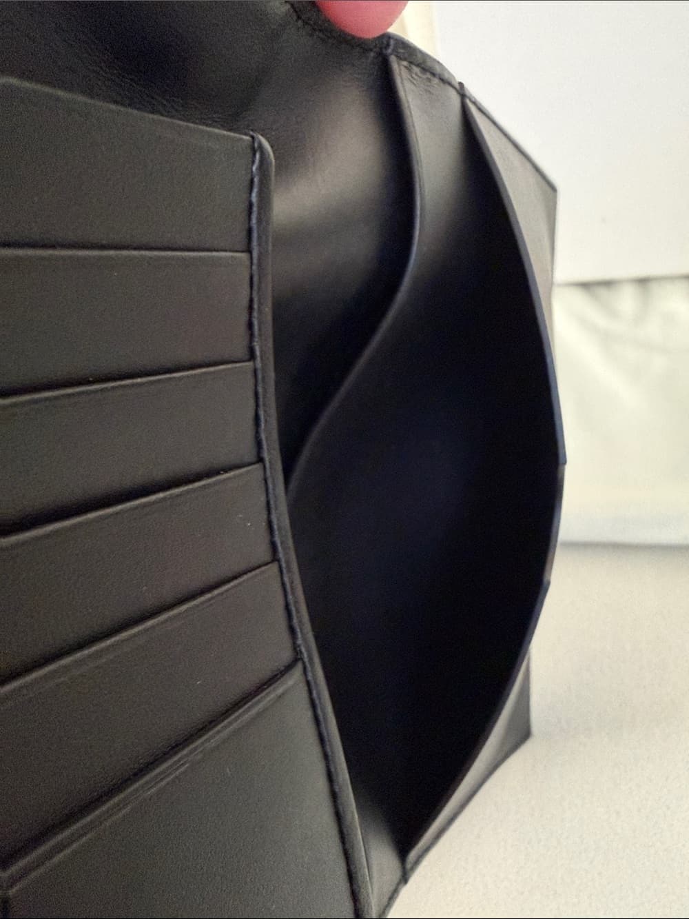 LOEWE ANAGRAM Embossed Leather Passport Holder Blue Black Travel Box & Dust Bag - Thumbnail 11