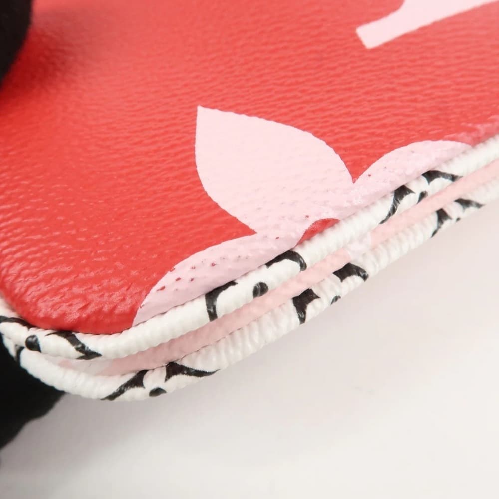 Louis Vuitton GIANT Monogram Red Pink Double Zip Pochette LIMITED EDITION Bag - Thumbnail 14