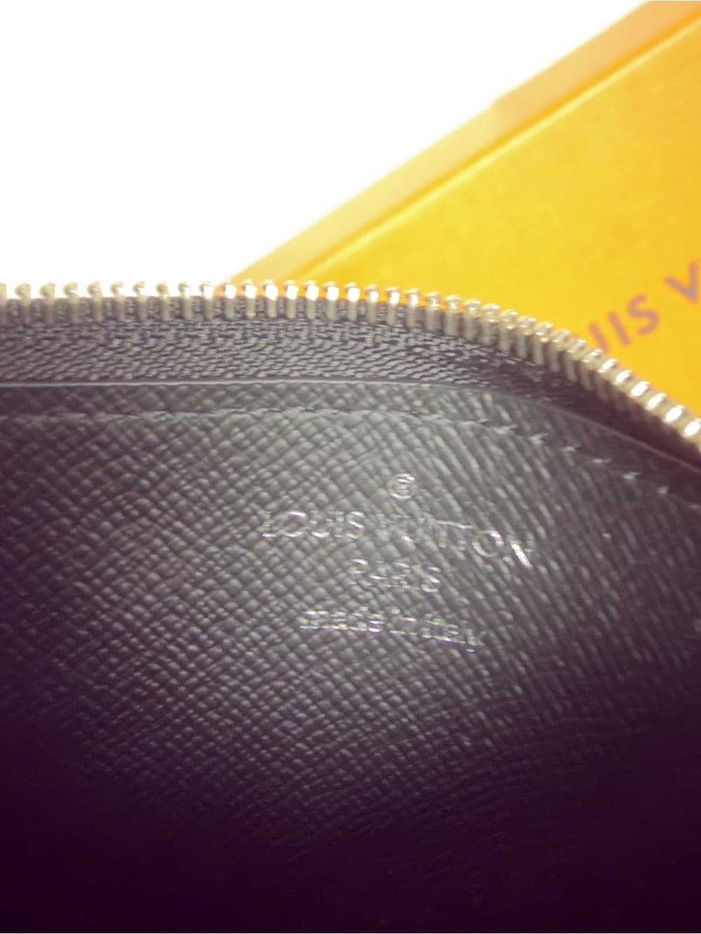 Louis Vuitton Damier Graphite Coin Card Holder Zipper Card Wallet Box & Dust Bag - Thumbnail 6
