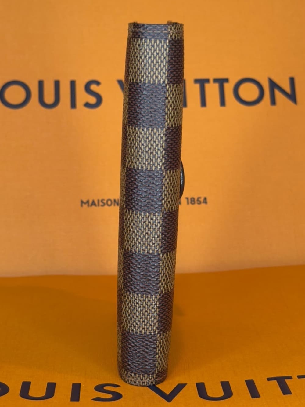 Louis Vuitton PM Agenda Damier Ebene Planner Organizer Notebook Cover Wallet - Thumbnail 4
