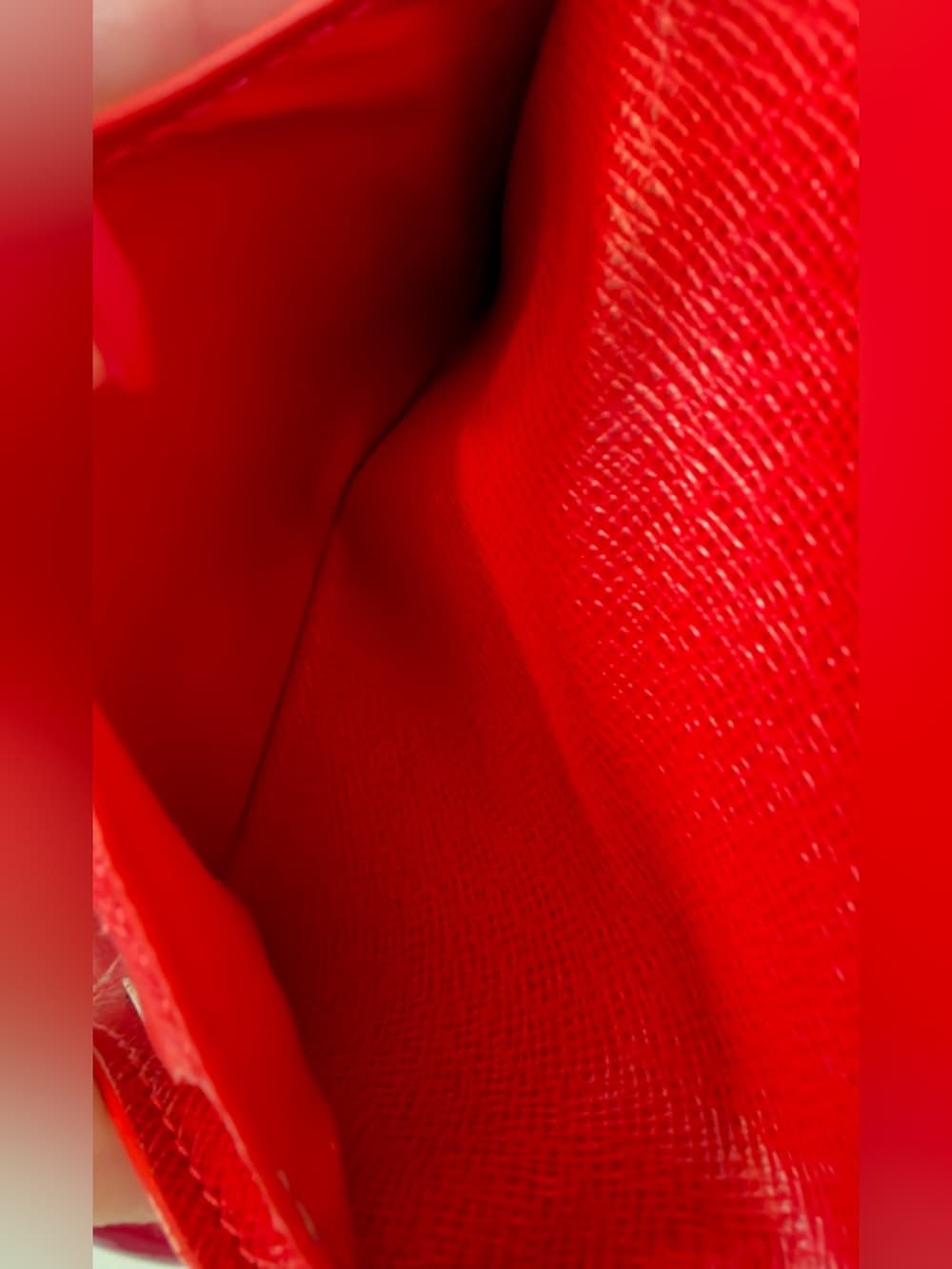 Louis Vuitton Victorine Wallet Damier Ebene Cerise Red RFID 2022 w Box Dust Bag - Thumbnail 13