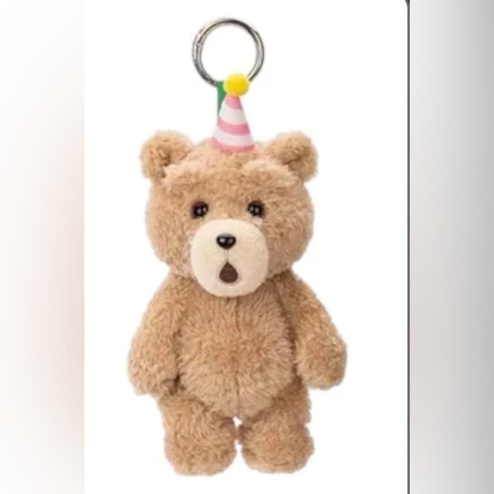 Pop Mart TED2 Bear Action Series Happy Birthday! Keychain Pal NIB CONFIRMED NEW - Thumbnail 5