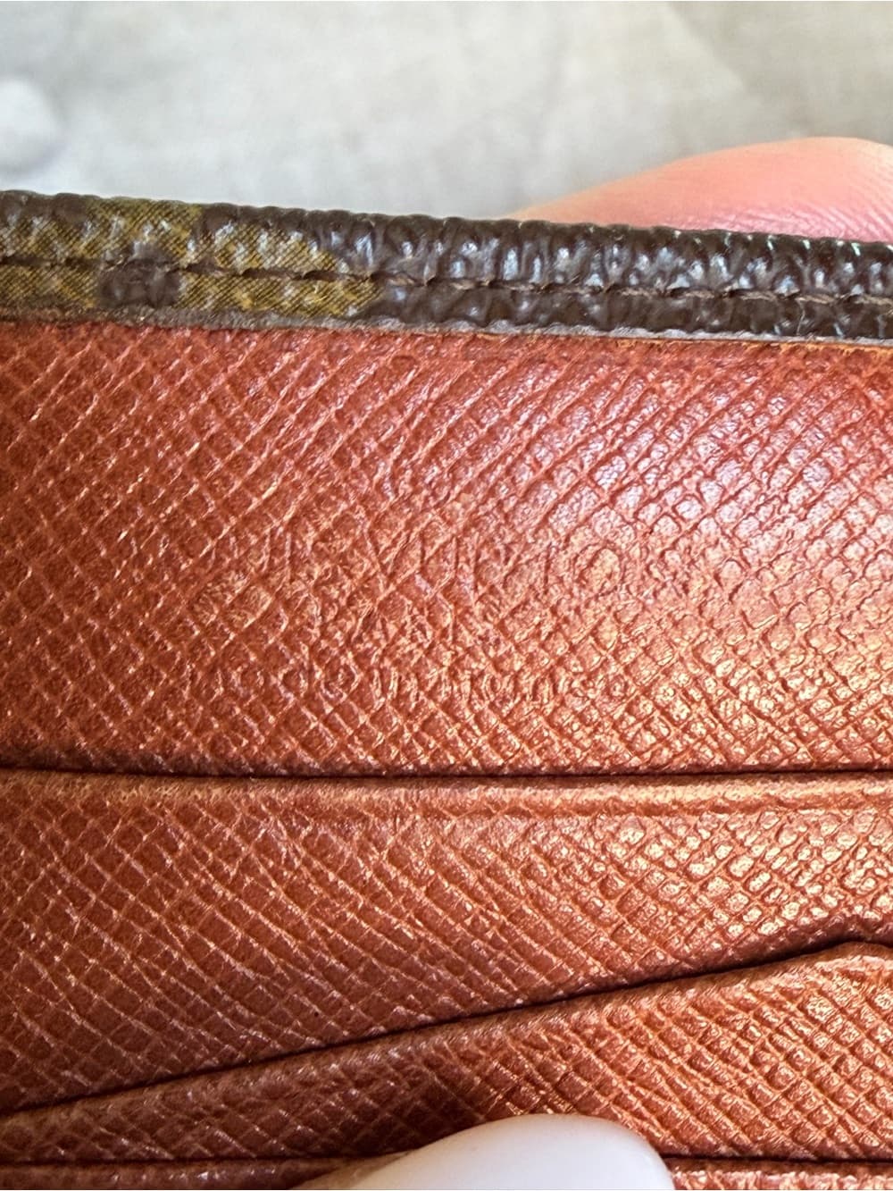 Louis Vuitton Vintage Monogram Elise Compact Bifold Coin Wallet 1990 France - Thumbnail 13
