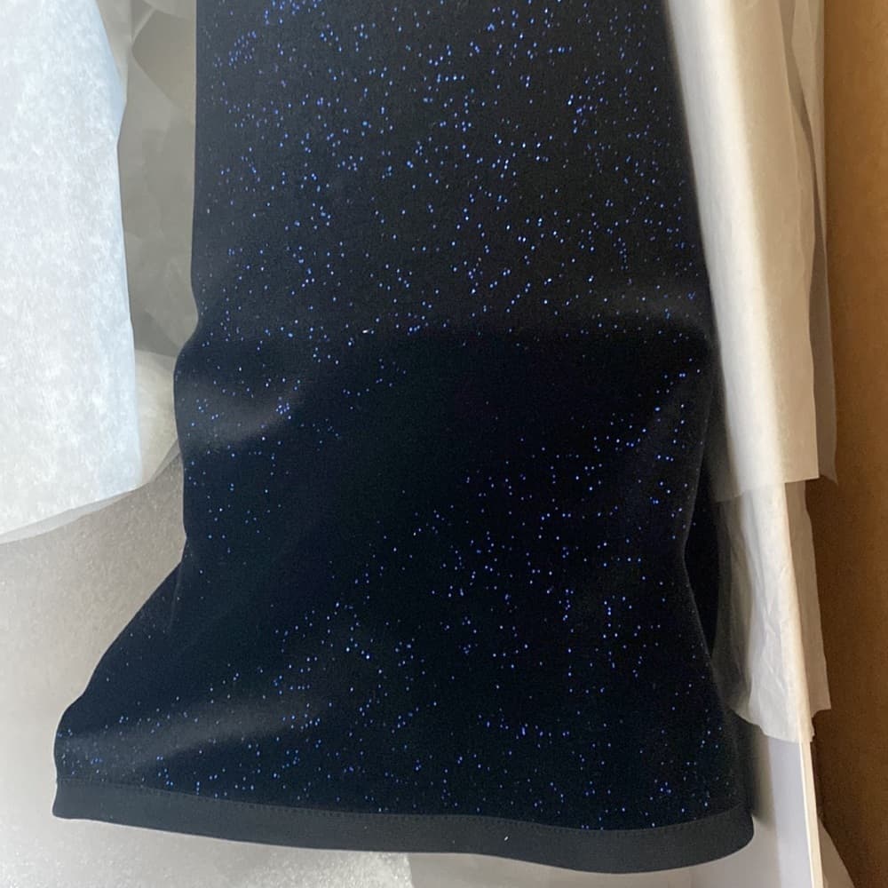 NEW BALMAIN AMAZONE Tall Thigh High Black Velvet Leather Boots EU 39.5 - Thumbnail 4