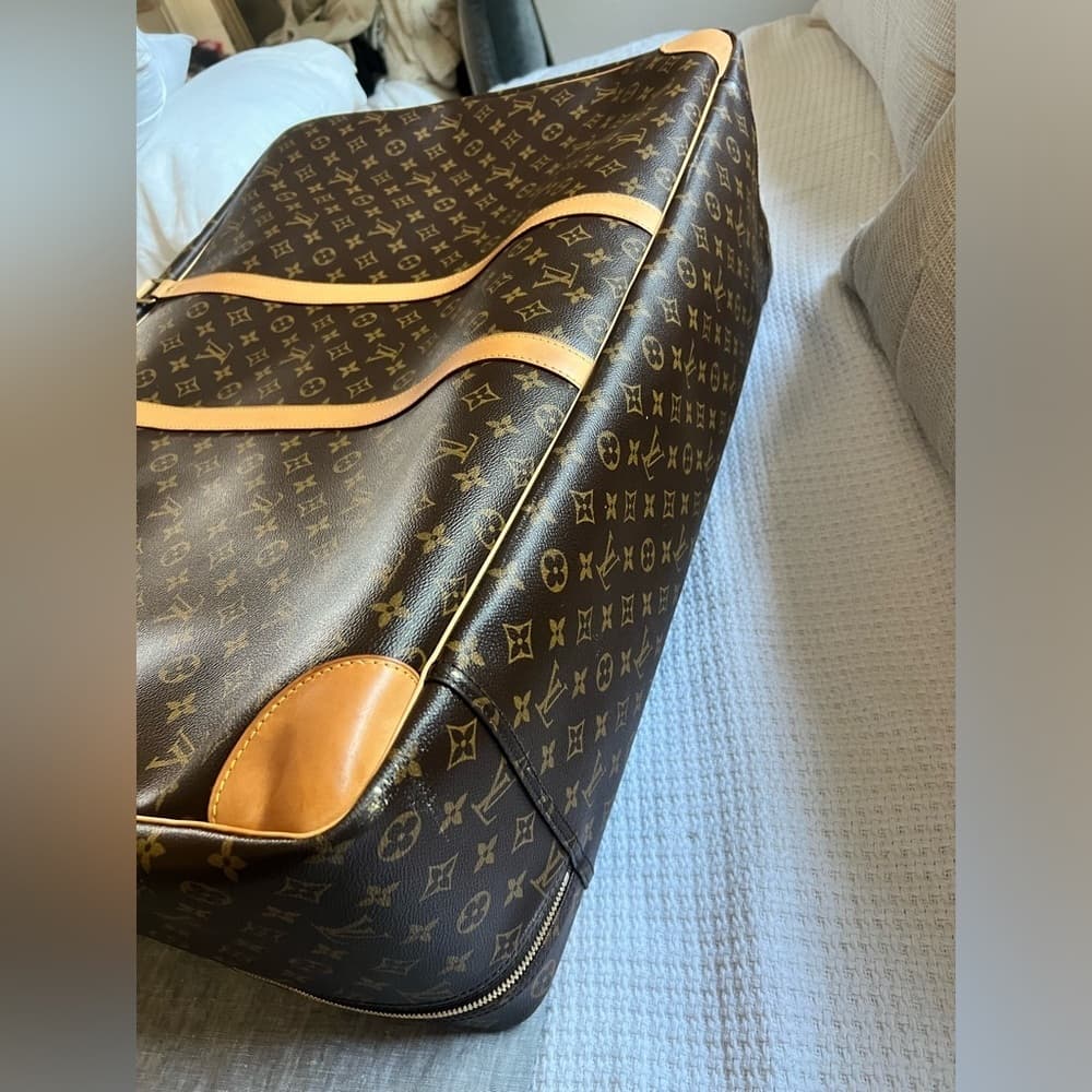 Louis Vuitton Monogram SIRIUS 70 Canvas Leather Luggage Zip Soft Suitcase - Thumbnail 9