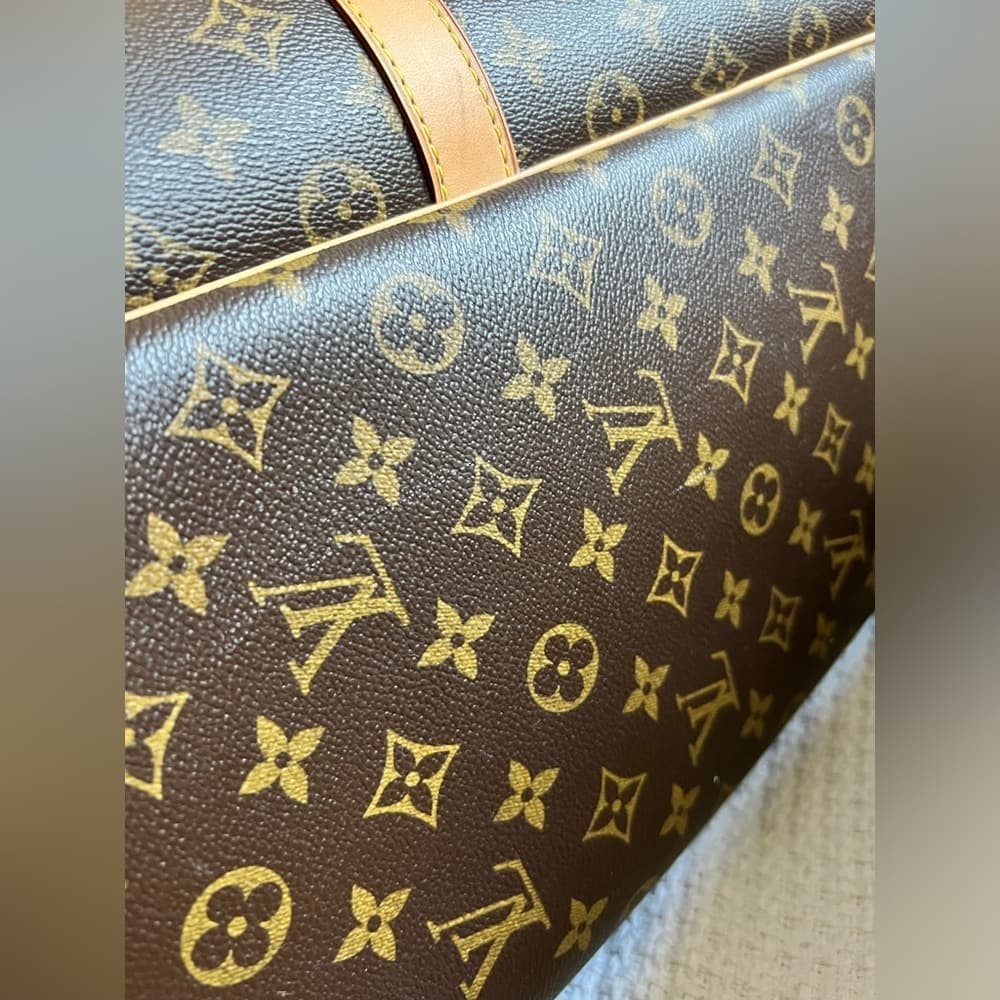 Louis Vuitton Monogram SIRIUS 70 Canvas Leather Luggage Zip Soft Suitcase - Thumbnail 7