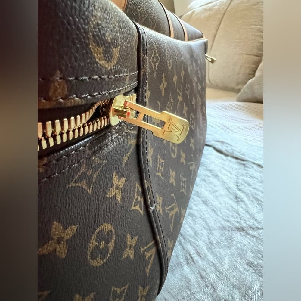 Louis Vuitton Monogram SIRIUS 70 Canvas Leather Luggage Zip Soft Suitcase - Thumbnail 5