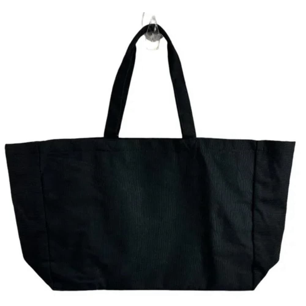 NEW VICTORIA’S SECRET Love Canvas Black Tote RED SEQUINS Love Limited Edition - Thumbnail 2
