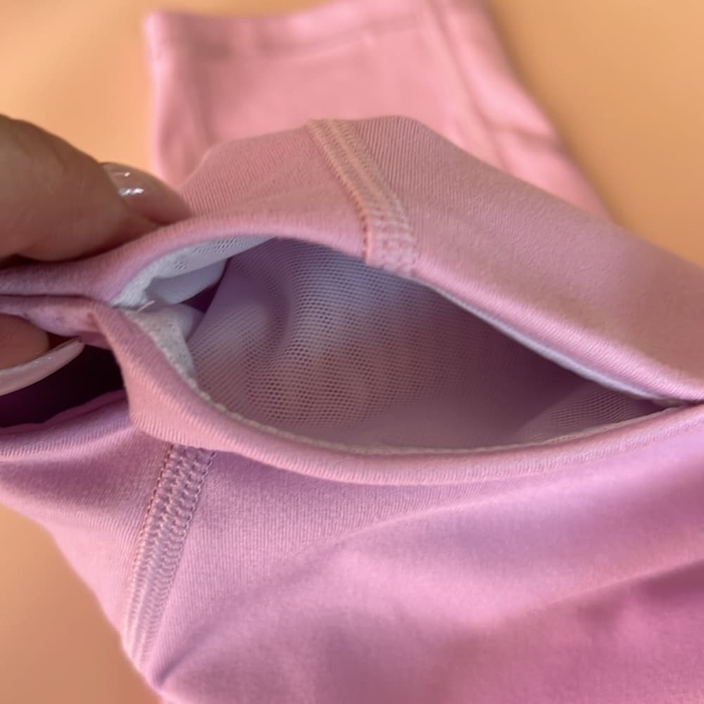 NEW 🎉 Victorias Secret High Rise Studio 7/8 Legging Yoga Workout Lilac Pink 10 - Thumbnail 9