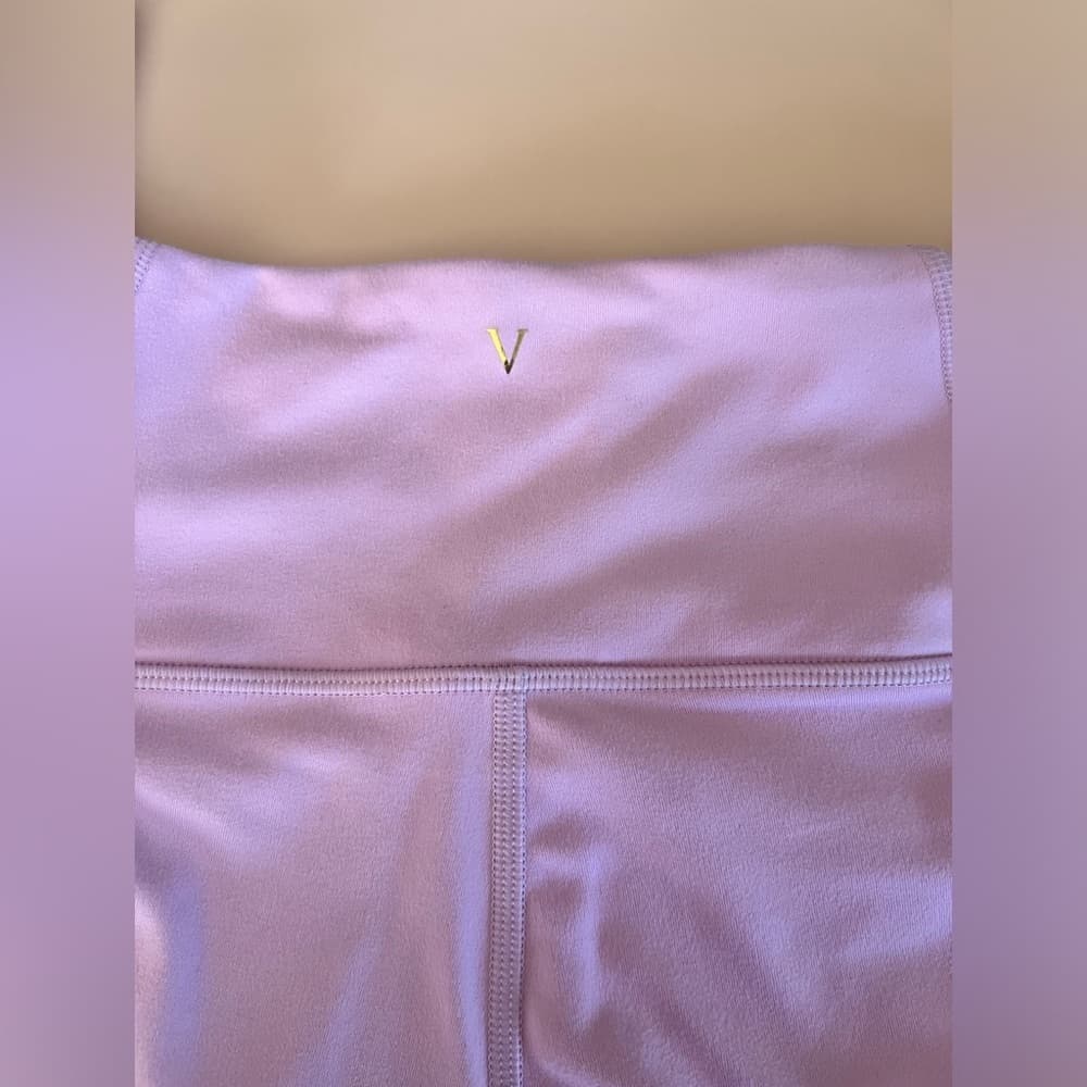 NEW 🎉 Victorias Secret High Rise Studio 7/8 Legging Yoga Workout Lilac Pink 10 - Thumbnail 7