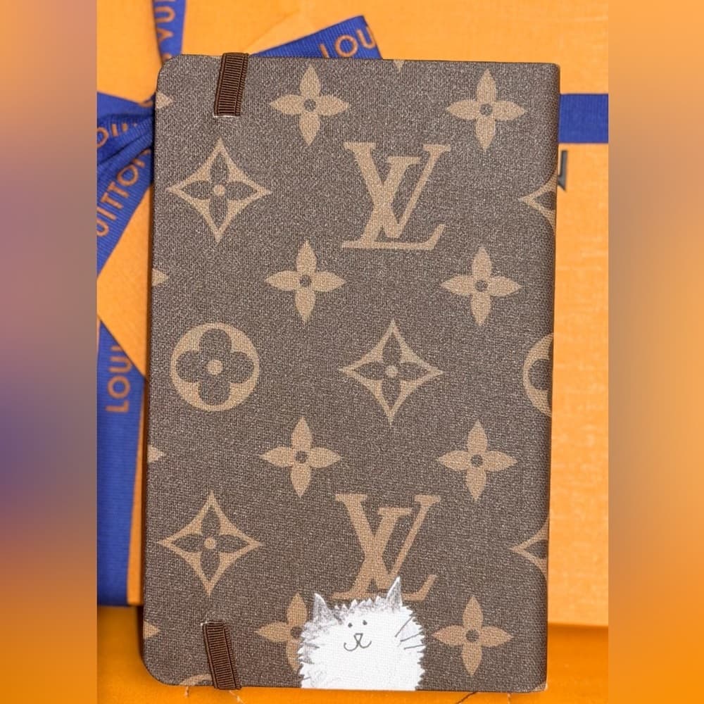 Louis Vuitton Jane Notebook PM Catogram Travels with Grace Coddington VOGUE NEW - Thumbnail 2