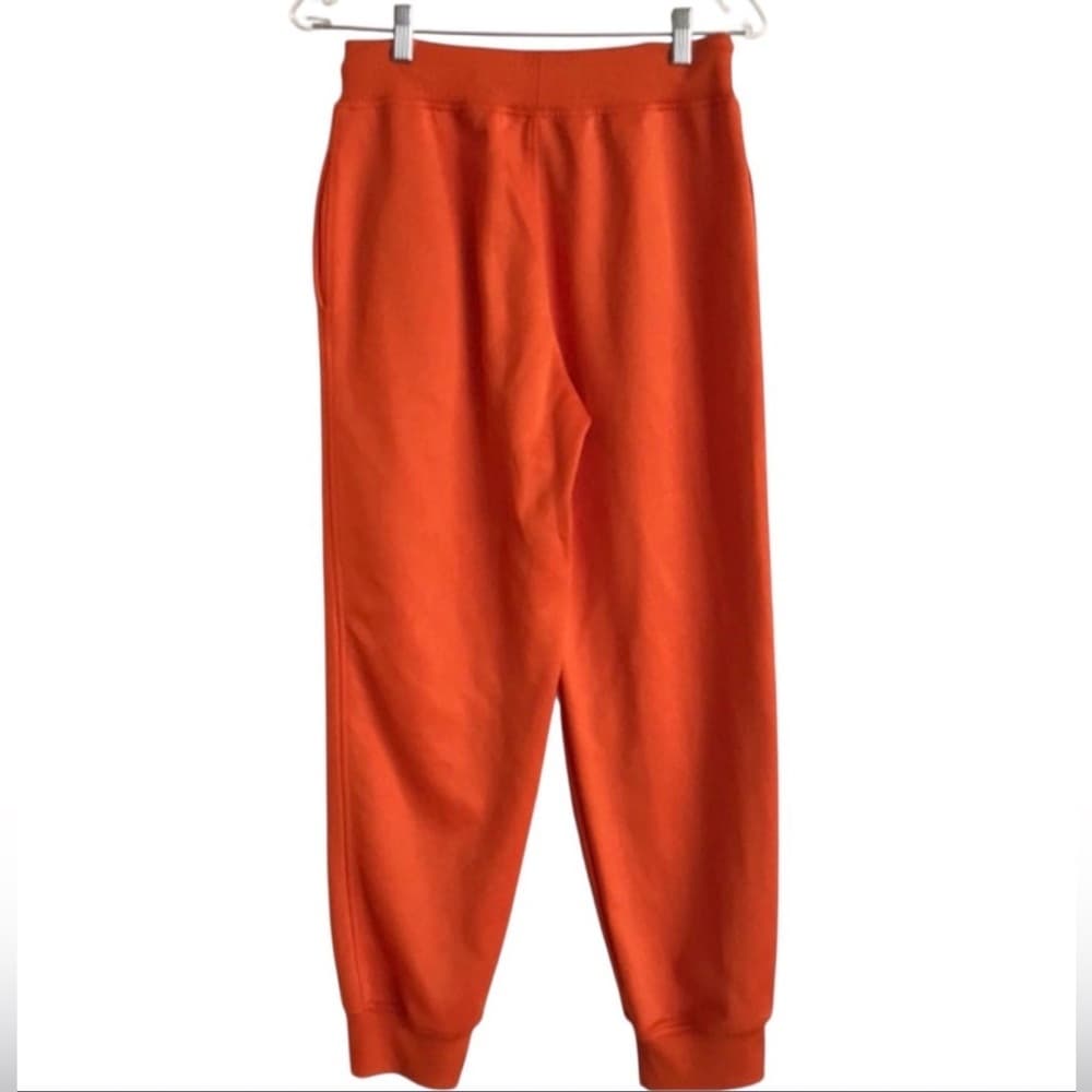 MOSCHINO Orange Waist Adjustable Pull Thru Tie Joggers size IT 44 USA 10 - Thumbnail 3