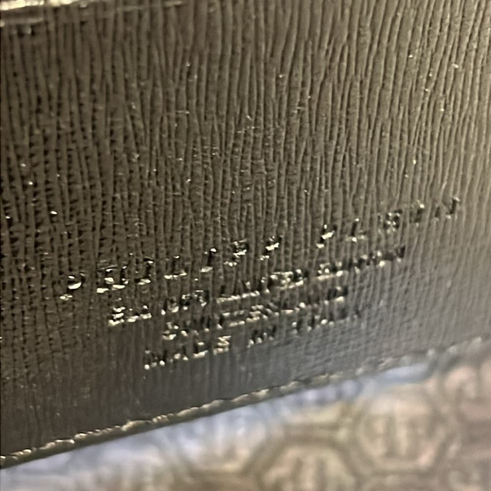 NEW Philipp Plein Limited Edition Black Leather Skull Credit Card Holder in Box - Thumbnail 5