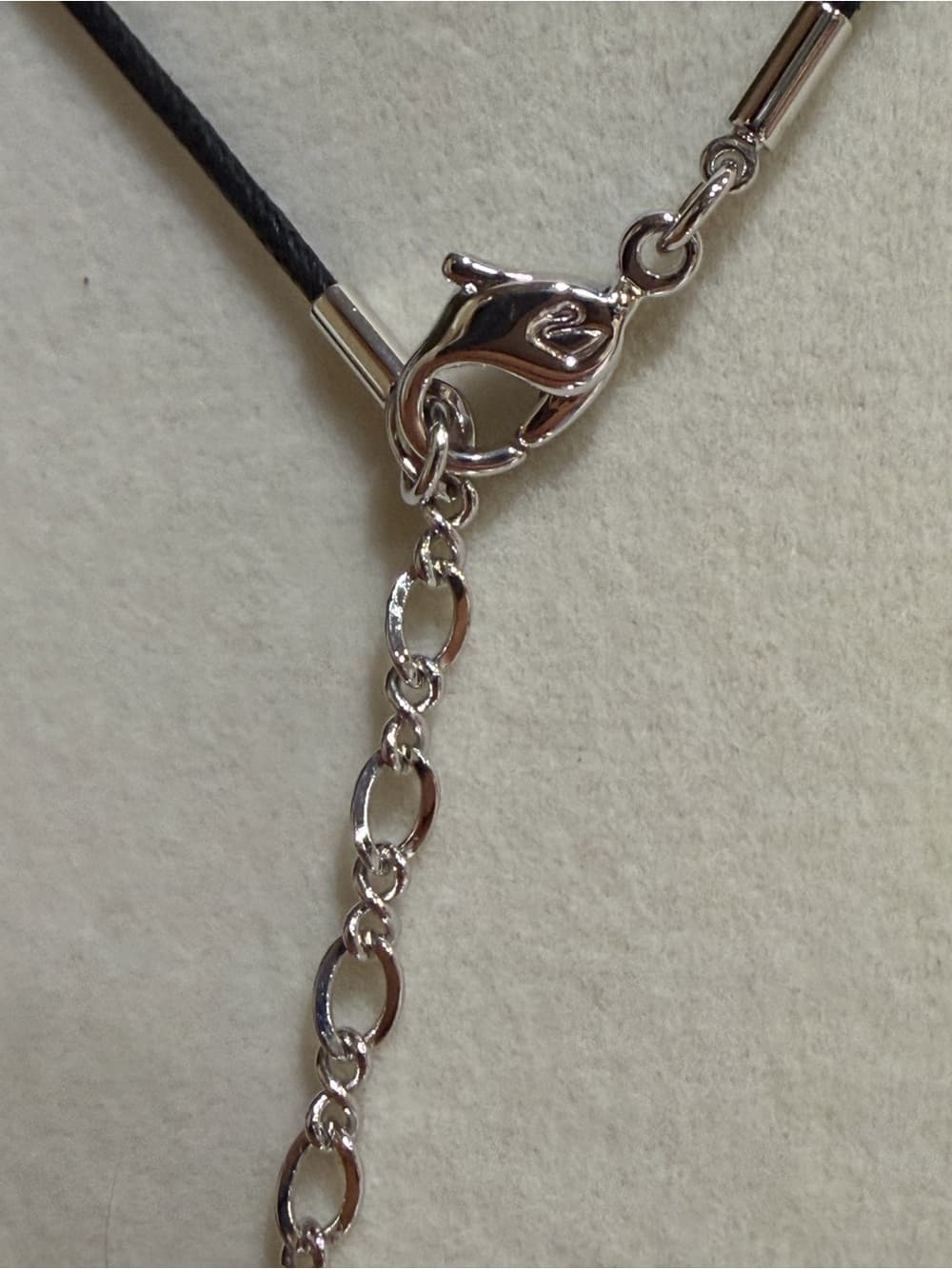 SWAROVSKI Cherry 🍒 Crystal Black Rope Necklace Stunning! AUTHENTIC - Thumbnail 2