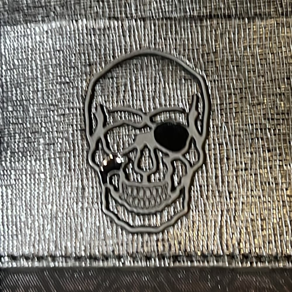 NEW Philipp Plein Limited Edition Black Leather Skull Credit Card Holder in Box - Thumbnail 2