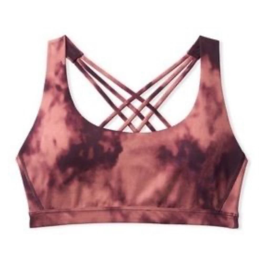 🎉 VS 2 piece SET Victoria’s Secret WINE Tie Dye Incredible & Sports Bra L 14 - Thumbnail 2