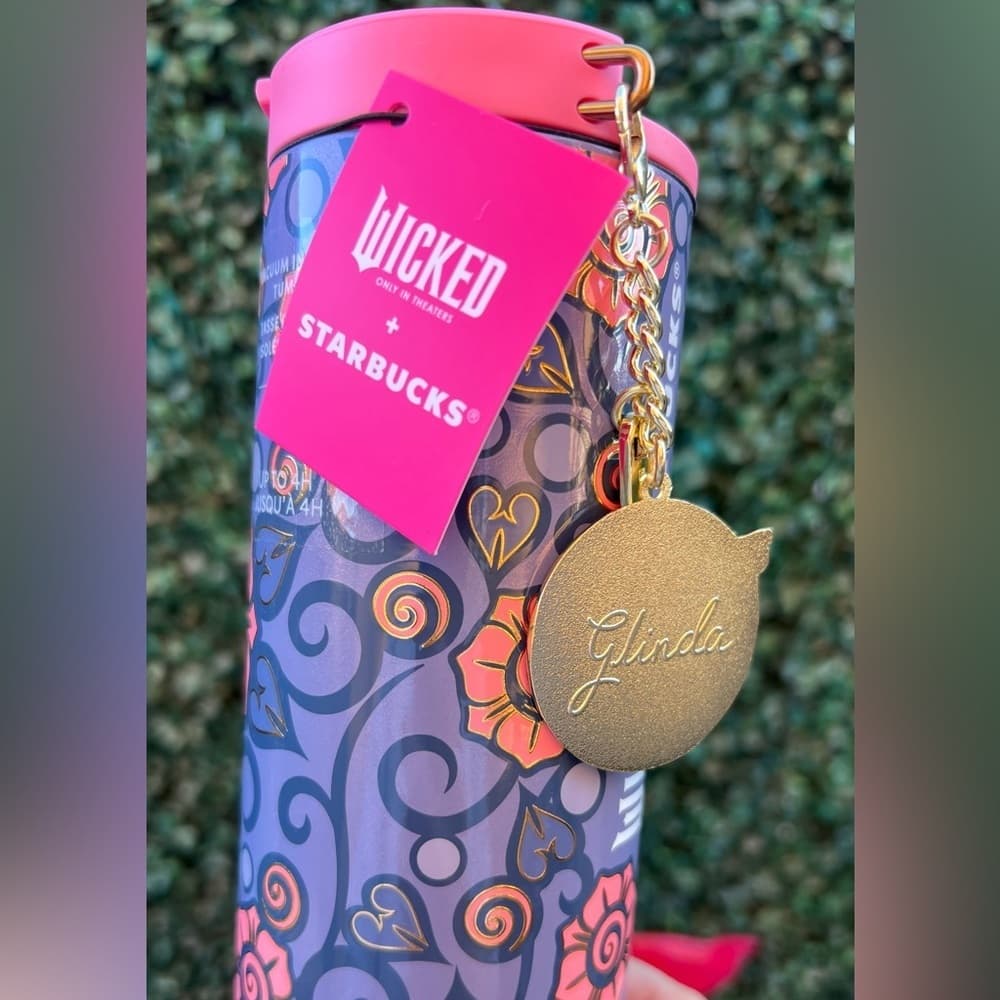 NEW Starbucks WICKED Gilda Limited Edition 16oz HOT liquid Insulated Tumbler - Thumbnail 5