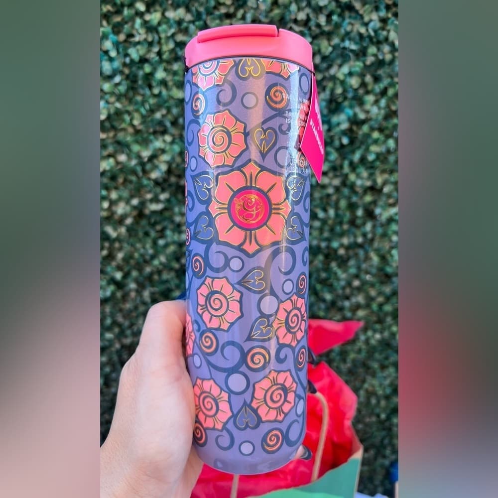 NEW Starbucks WICKED Gilda Limited Edition 16oz HOT liquid Insulated Tumbler - Thumbnail 3