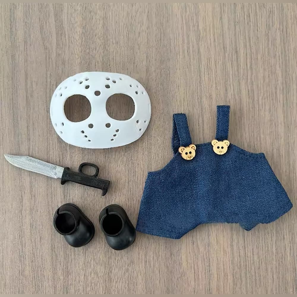 Labubu Halloween Outfits 4 piece Set Costumes New - Thumbnail 3