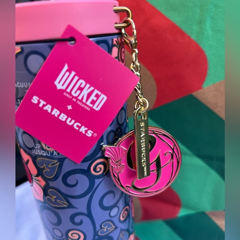 NEW Starbucks WICKED Gilda Limited Edition 16oz HOT liquid Insulated Tumbler - Thumbnail 2