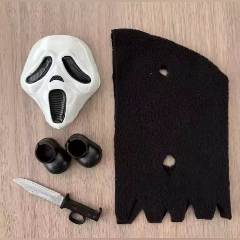 Labubu Halloween Outfits 4 piece Set Costumes New - Thumbnail 2