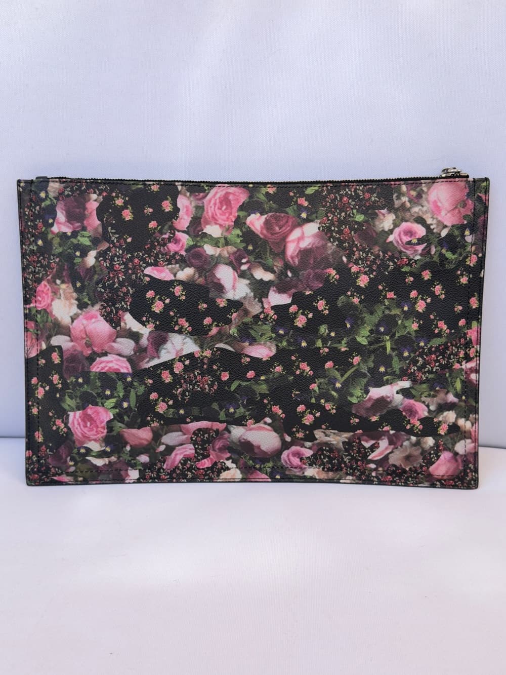 GIVENCHY Antigona Large Zip Pouch Clutch Babys Breath Floral Camo Riccardo Tisci - Thumbnail 4
