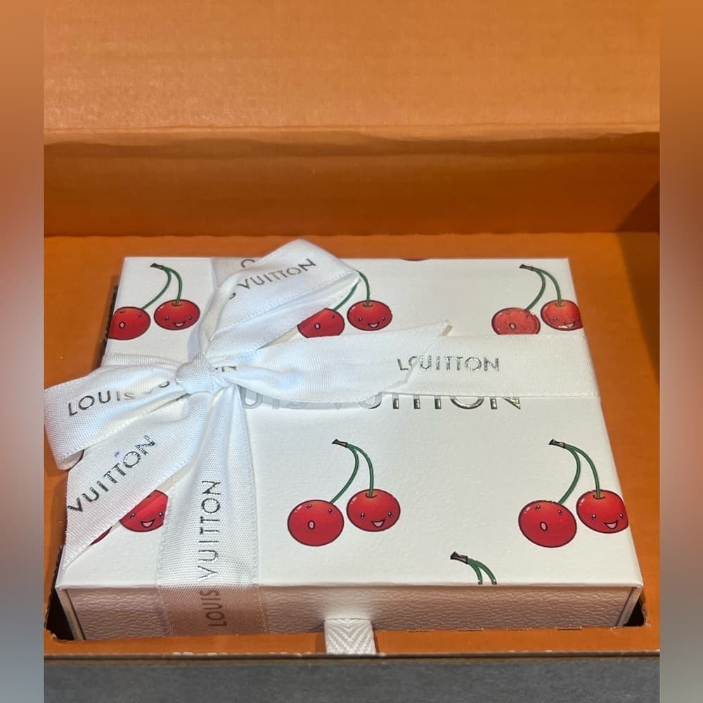 NEW 2025 Louis Vuitton Murakami 20yr Anniversary Cerise Cherry Charm Bracelet - Thumbnail 4