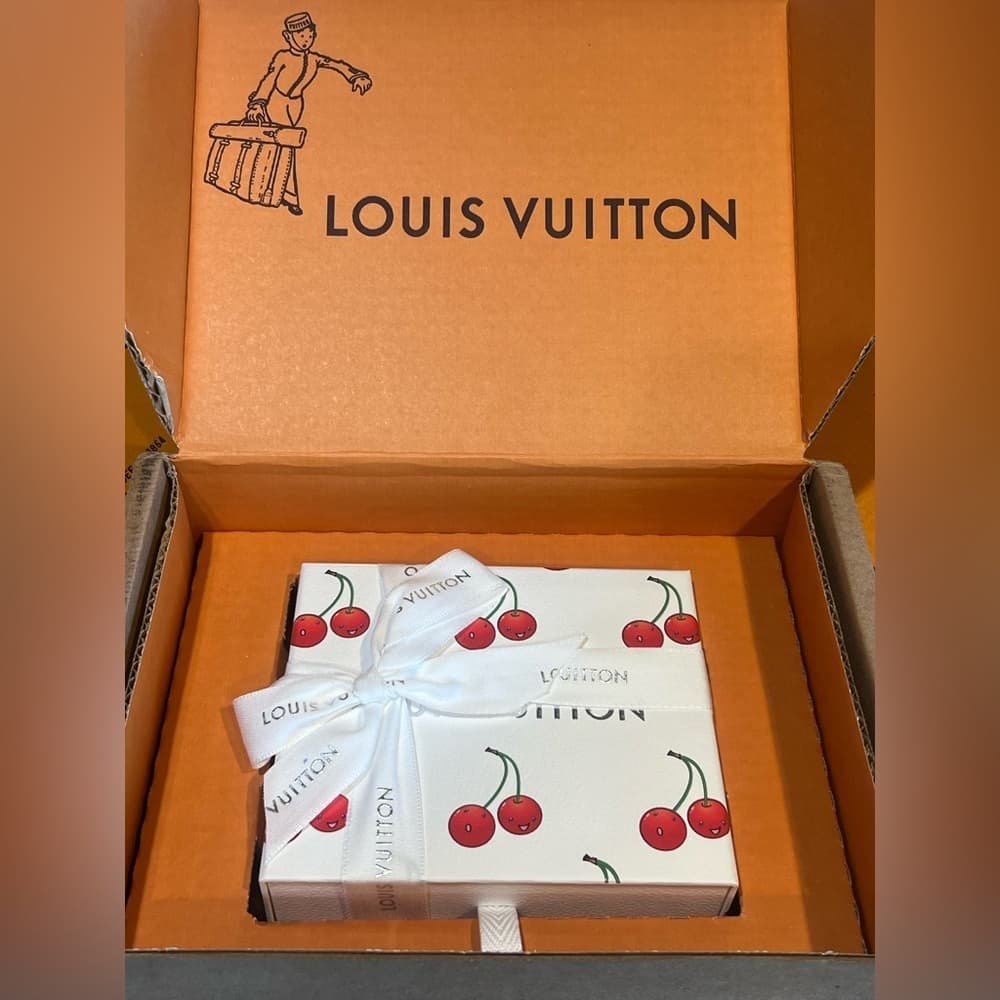 NEW 2025 Louis Vuitton Murakami 20yr Anniversary Cerise Cherry Charm Bracelet - Thumbnail 5