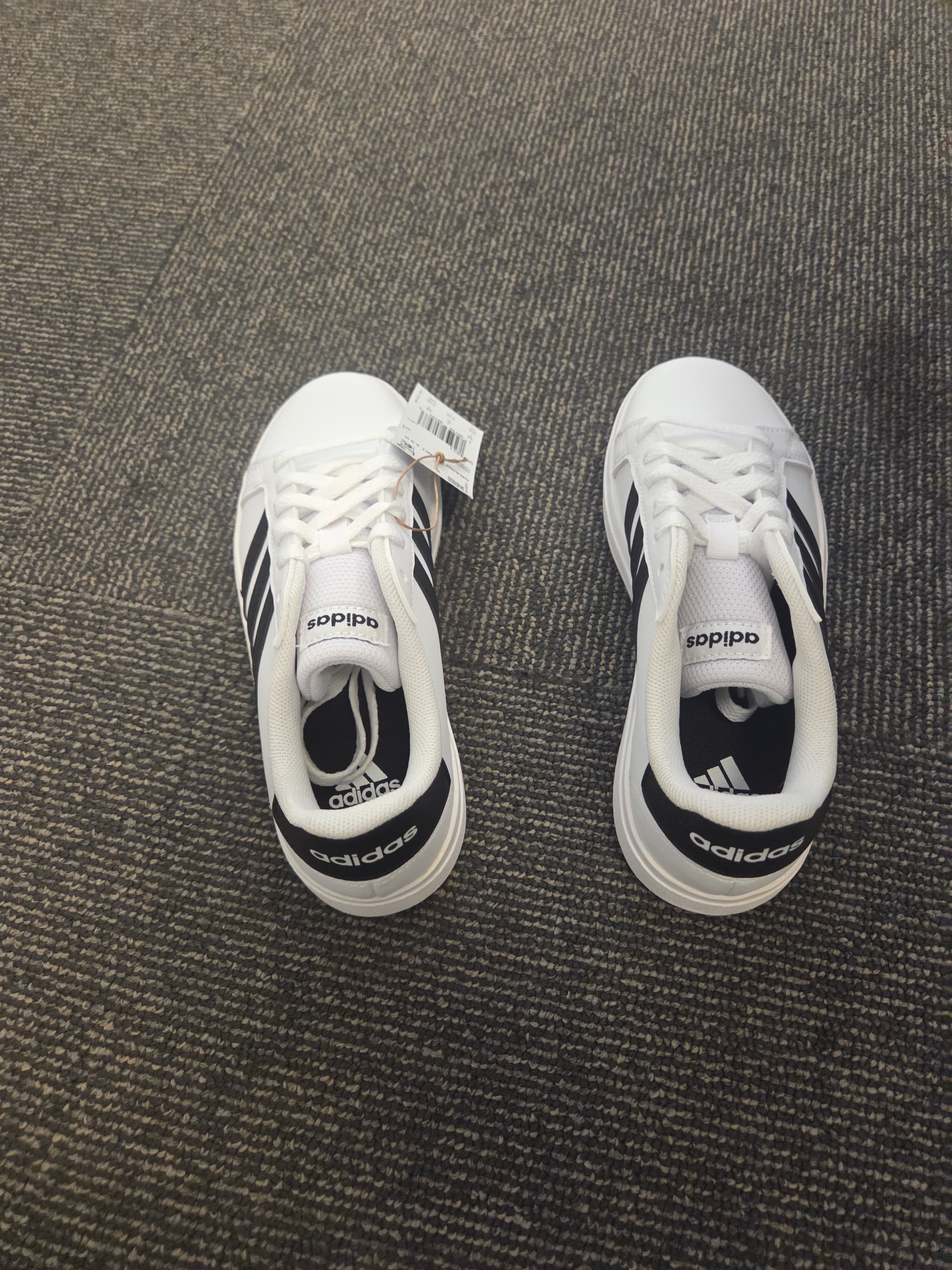 Adidas Grand Court 2.0 K Boys' Sneakers Size 2.5 - Thumbnail 5