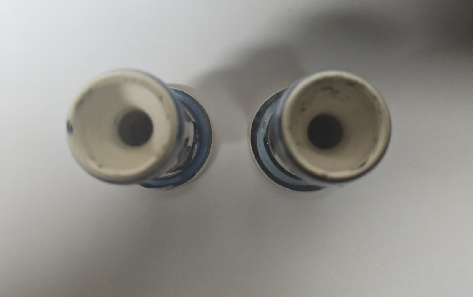 Vintage Israeli Ceramic Armenian Pottery Iznik Shabbat Candlesticks Set of 2 4.5 - Thumbnail 4