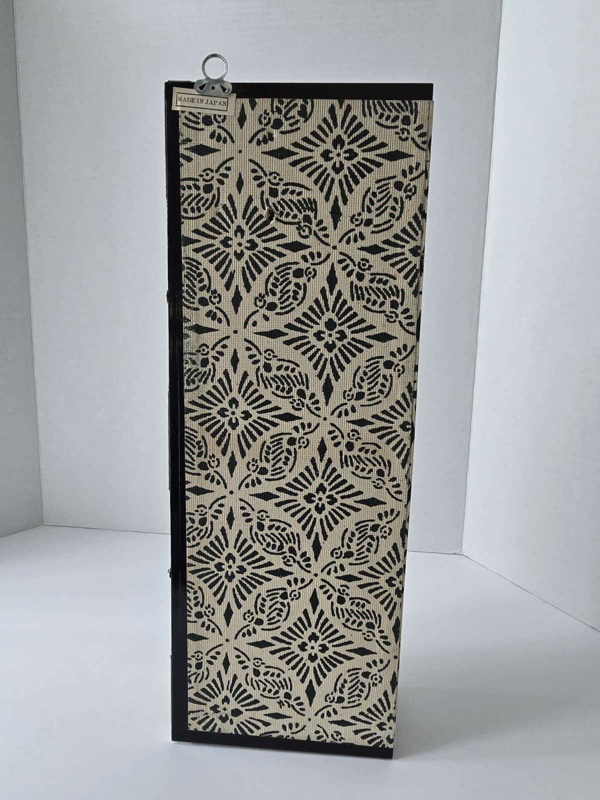 Vintage Japanese Miniature Byobu Folding Screen Gold Leaf Landscape Art Nizan - Thumbnail 6