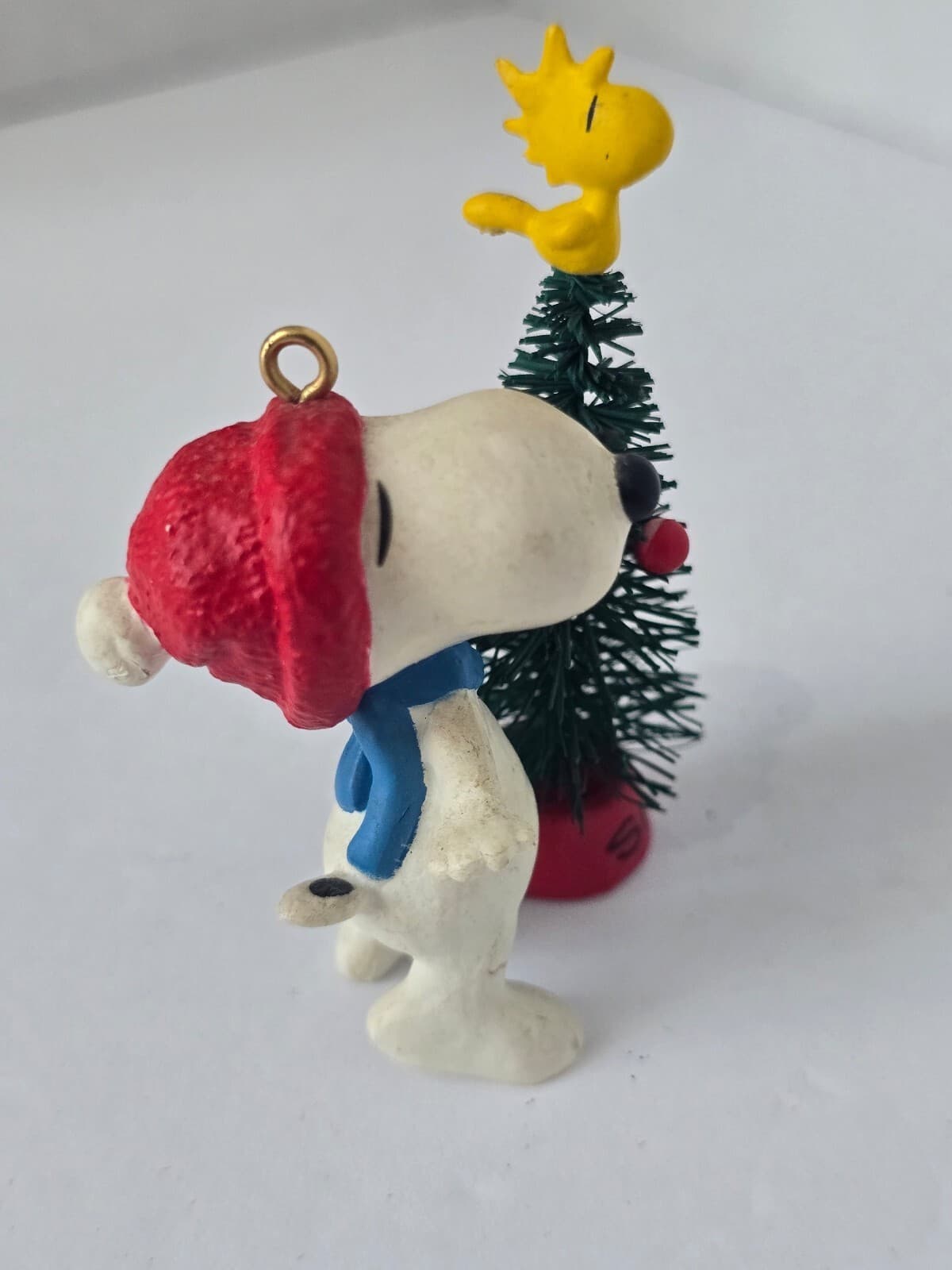 Vintage Snoopy and Woodstock Christmas Tree Ornament - Thumbnail 3