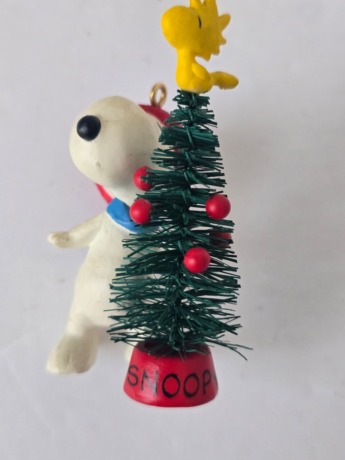 Vintage Snoopy and Woodstock Christmas Tree Ornament - Thumbnail 5