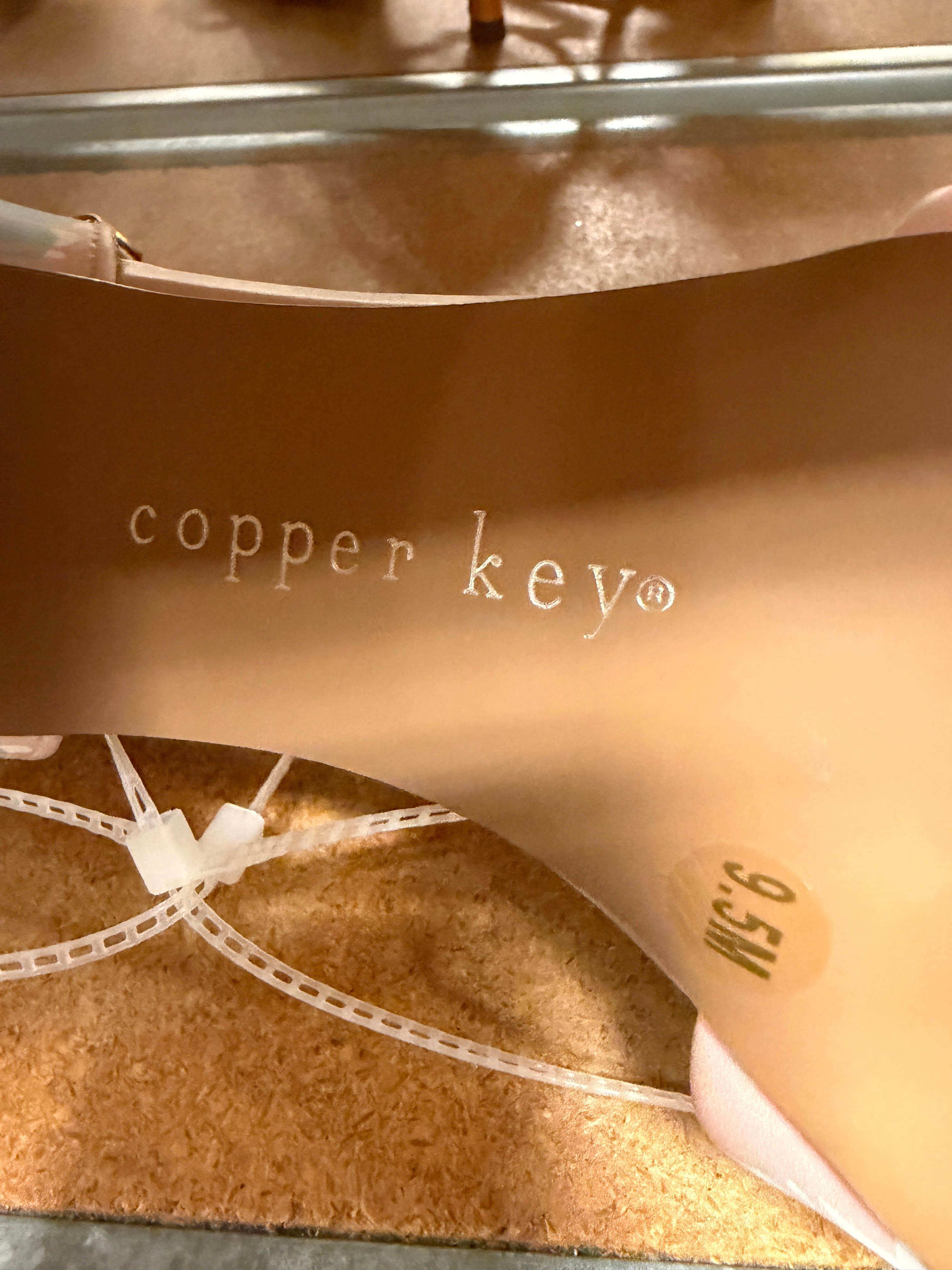 Copper Key Y2K Whimsy Butterfly Block Heel Sandals MANY SIZES AVAILABLE - Thumbnail 2