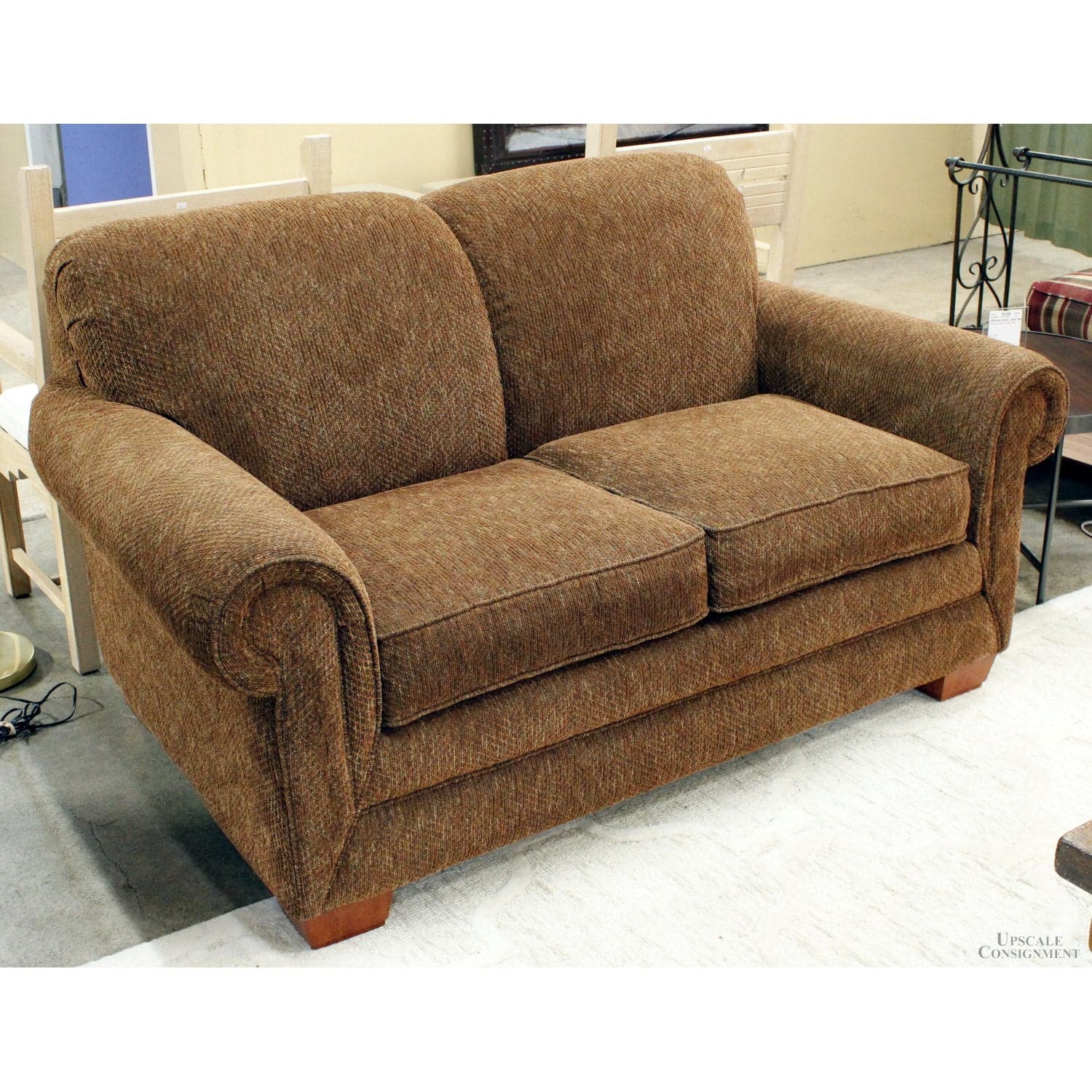 La-Z-Boy 'MacKenzie' Brown Loveseat - Brown - Thumbnail 2